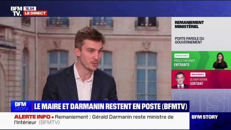 Gouvernement: Léon Deffontaines (tête de liste PCF pour les élections européennes) pointe 