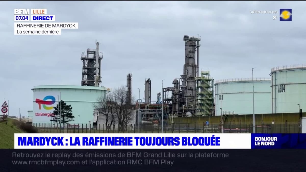 Nord La Raffinerie De Mardyck Toujours Bloqu e