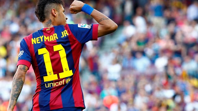 Neymar, l'attaquant du Barça et du Brésil