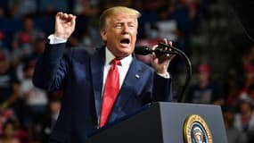 Le président américain Donald Trump s'exprime lors d'un meeting de campagne, à Tulsa dans l'Oklahoma le 20 juin 2020