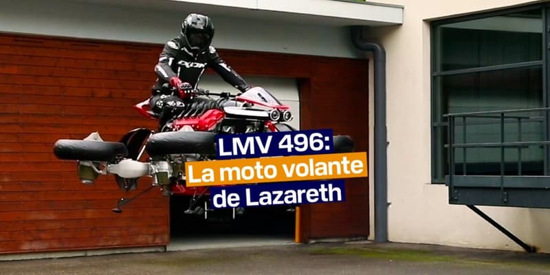 Ludovic Lazareth nous dévoile les secrets de sa moto volante