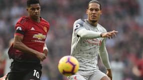 Marcus Rashford et Virgil van Dijk auraient pu être partenaires à Manchester United...