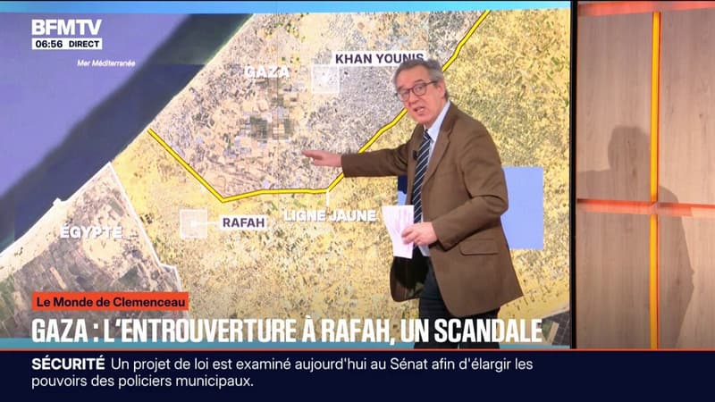 LE MONDE DE CLEMENCEAU - Rafah : une réouverture contestée
