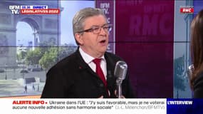 Mélenchon : "Je n'ai jamais fermé la porte à la possibilité de donner des armes aux Ukrainiens".