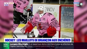Ligue Magnus: les maillots roses des Briançonnais aux enchères