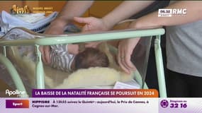 La baisse de la natalité se poursuit en France 