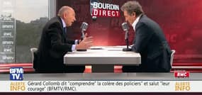 Gérard Collomb face à Jean-Jacques Bourdin en direct