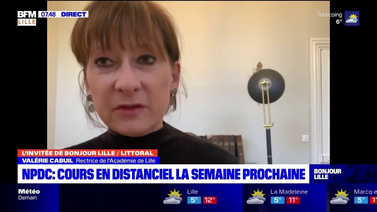 La rectrice de l'académie de Lille estime l'enseignement à distance