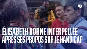 Élisabeth Borne interpellée après ses propos sur le handicap