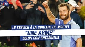 Roland-Garros : le service à la cuillère de Moutet, "une arme" selon son entraîneur