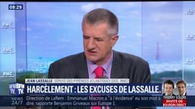 Harcèlement: "J'admets que j'ai pu choquer, pardon", s'excuse Jean Lassalle