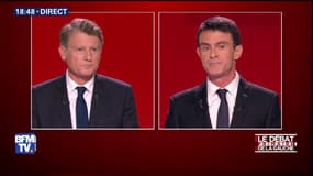 Primaire à gauche: passe d’armes entre Peillon et Valls sur l’accueil des migrants