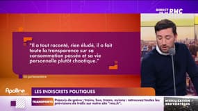 Emmanuel Pellerin reconnaît avoir consommé de la cocaïne