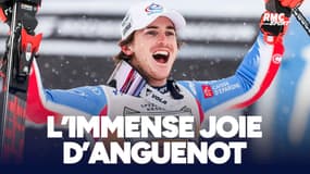 Ski alpin : "Un rêve qui se réalise", Anguenot très heureux après son premier podium en Coupe du monde