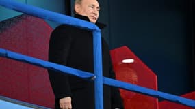 Le président russe Vladimir Poutine lors de la cérémonie d'ouverture des Jeux olympiques d'hiver de Pékin le 4 février 2022