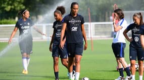 Grosse chaleur attendue à l'entraînement des Bleues