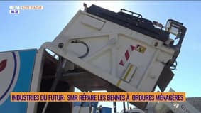 Industries du futur : SMR répare les bennes à ordures ménagères