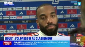 OL-ASSE: buteur décisif, Alexandre Lacazette réagit à la victoire lyonnaise