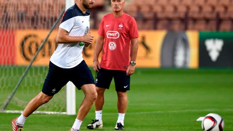 André-Pierre Gignac et Didier Deschamps