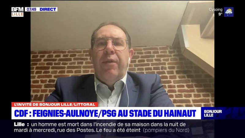 Coupe de France: Feignies-Aulnoy se réjouit d'accueillir le PSG au Hainaut