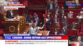 Élisabeth Borne sur LFI: "Il n'y a pas de limite à la duplicité" 