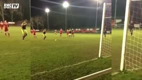 Penalty imparable en foot amateur