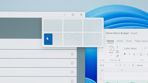 L'interface de Windows 11