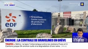 Nord: les salariés de la centrale nucléaire de Gravelines en grève