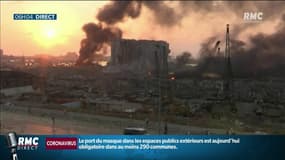 Liban: Beyrouth, une ville à genoux après la double explosion qui a eu lieu mardi