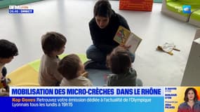 Rhône: mobilisation dans les micro-crèches 