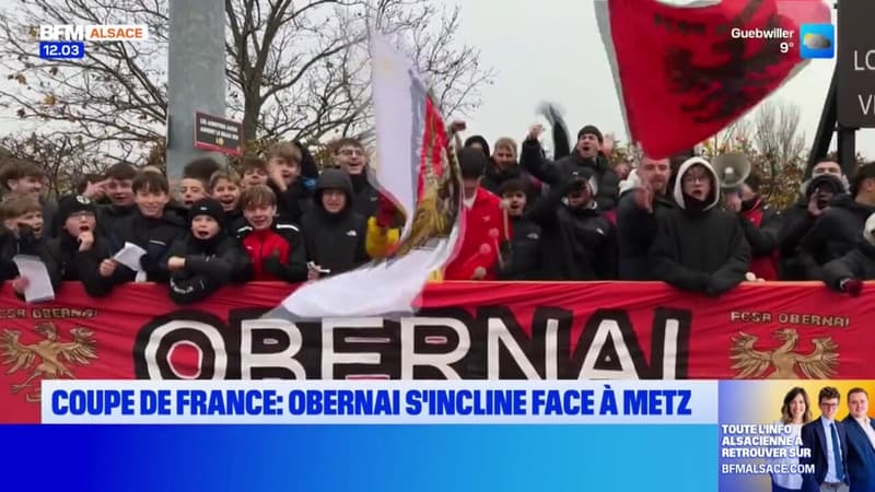 Coupe de France: Obernai s'incline face au FC Metz malgré la présence de 3.000 supporters