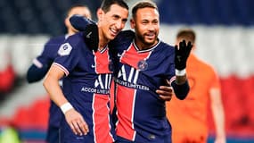 Angel Di Maria et Neymar