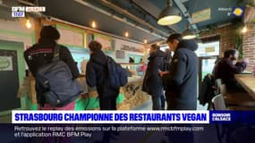 Strasbourg championne des restaurants végan 