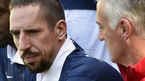 Franck Ribéry et Didier Deschamps