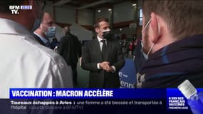 Covid-19: Emmanuel Macron veut accélérer la vaccination