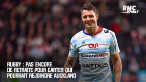 Rugby : Pas encore de retraite pour Carter qui pourrait rejoindre Auckland