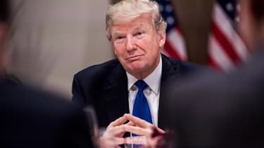 Donald Trump le 25 janvier 2018.