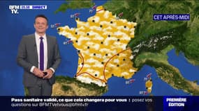 Des averses au Nord et du soleil dans le Sud prévus ce vendredi