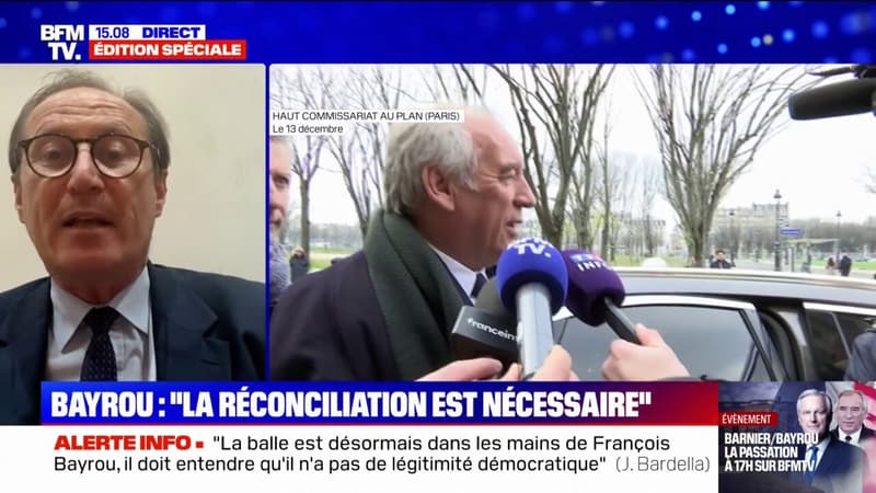 Bruno Fuchs (Modem) à propos de l'entretien tendu entre Emmanuel Macron et François Bayrou: 