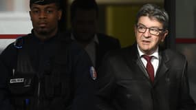 Jean-Luc Mélenchon, le 18 octobre 2018 à Nanterre. (Photo d'illustration)