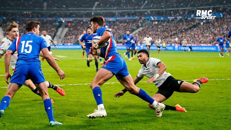 XV de France : La relance magistrale de Ntamack contre les Blacks racontée par Dupont, Baille et Jaminet
