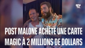 Post Malone s'offre une carte Magic-Seigneur des Anneaux unique, à 2 millions de dollars 