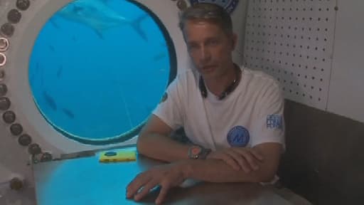 Fabien Cousteau a organisé une mission de 31 jours sous les mers.
