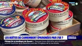 Normandie: les boîtes de camembert épargnées par l'UE? 
