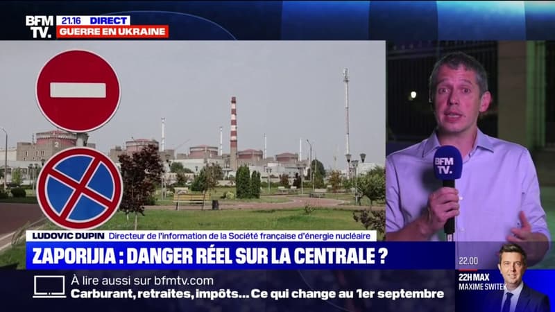 Zaporijia: Ludovic Dupin (Société française d'énergie nucléaire) appelle à 