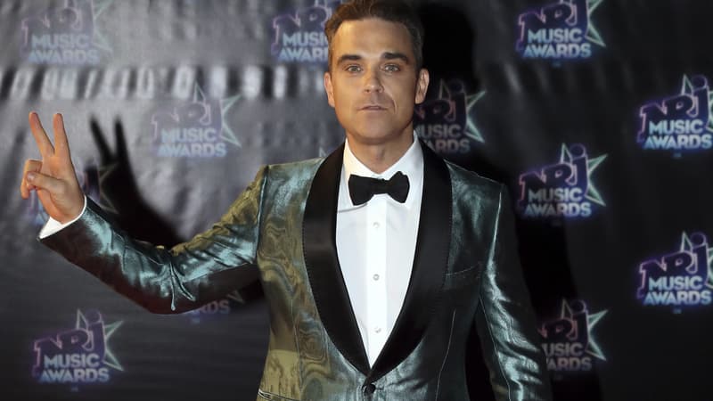 Robbie Williams en novembre 2016 à Cannes