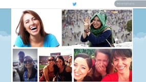 Les internautes postent des photos d'elles autour du hashtag #direnkahkaha, rire de résistance.