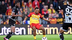 Openda lors de Lens-Angers, le 18 mars 2023
