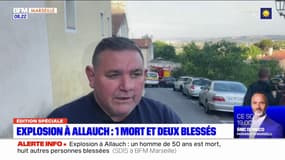Explosion à Allauch: un proche des deux personnes blessées témoigne