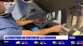 Strasbourg: un robot en soutien de la chirurgie